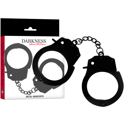 DARKNESS - ALGEMAS DE METAL PARA MOS NEGRAS - D-235607 - Dona Pimenta