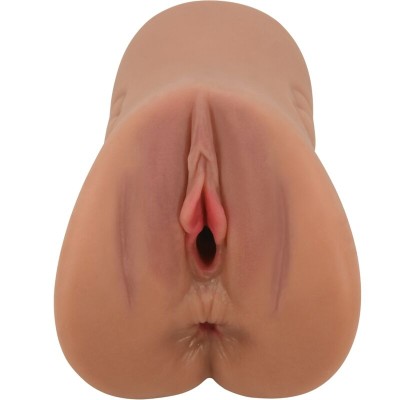 CRAZY BULL - DESIGN DE VAGINA E ÂNUS ESCARLATE COM CARNE DE CORAÇÃO - D-242444 - Dona Pimenta