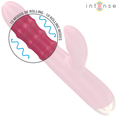 INTENSE - CHLOE MULTIFUNCIONAL VIBRADOR 3 EM 1 VERMELHO - D-242074 - Dona Pimenta