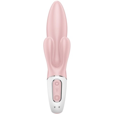 SATISFYER - AIR PUMP BUNNY 3 VIBRADOR DE COELHO INFLÁVEL ROSA - D-241202 - Dona Pimenta