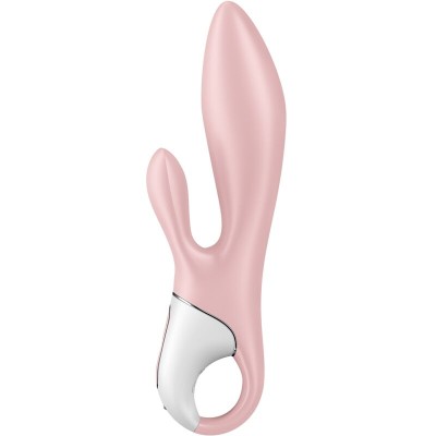 SATISFYER - AIR PUMP BUNNY 3 VIBRADOR DE COELHO INFLÁVEL ROSA - D-241202 - Dona Pimenta