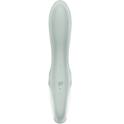 SATISFYER - AIR PUMP BOOTY 3 VIBRADOR ANAL INFLÁVEL GREYGREEN - D-241204 - Dona Pimenta