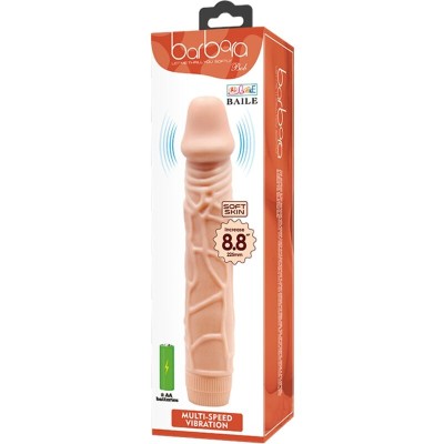 BAILE - BOB VIBRADOR REALISTA 22,5 CM CARNE - D-242505 - Dona Pimenta