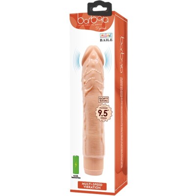 BAILE - VIBRADOR REALISTA DYBBUK 24 CM CARNE - D-242511 - Dona Pimenta