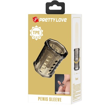 PRETTY LOVE - MANGA PENIS RONAEL SUPER ELÃSTICA TRANSPARENTE - D-242500 - Dona Pimenta