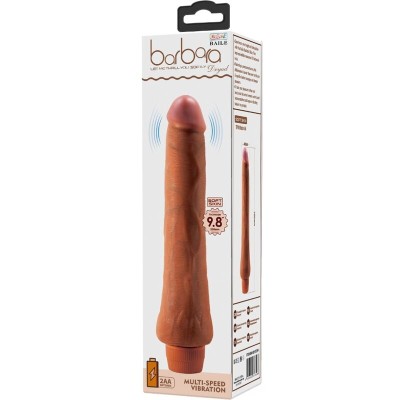 BAILE - VIBRADOR REALISTA DRYAD 25 CM MULATO - D-242513 - Dona Pimenta