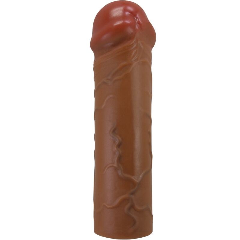 PRETTY LOVE - MANGA PENIS NILE COM EXTENSÃO DE 2,5 CM MULATO - D-242473 - Dona Pimenta