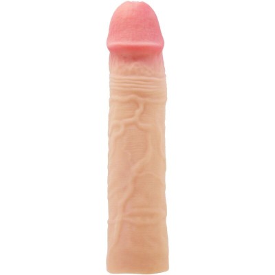 PRETTY LOVE - MANGA PENIS CHELSEA COM EXTENSÃO DE 7,6 CM FLESH - D-242494 - Dona Pimenta