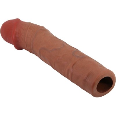 PRETTY LOVE - MANGA PENIS CHELSEA COM EXTENSÃO DE 7,6 CM MULATO - D-242495 - Dona Pimenta