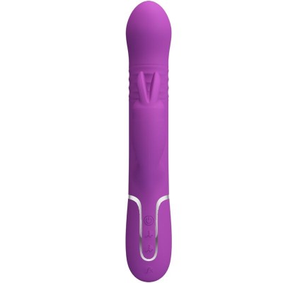 PRETTY LOVE - COALE 4 EM 1 MULTIFUNCIONAL COELHO VIBRADOR ROXO - D-242454 - Dona Pimenta