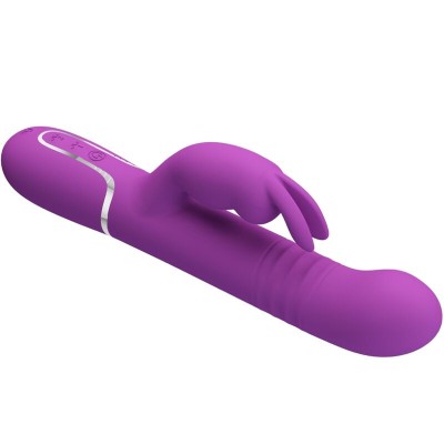 PRETTY LOVE - COALE 4 EM 1 MULTIFUNCIONAL COELHO VIBRADOR ROXO - D-242454 - Dona Pimenta