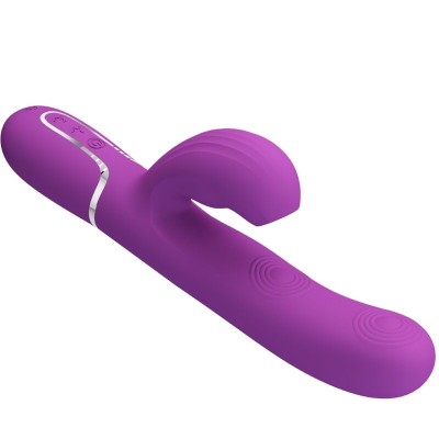 PRETTY LOVE - PERLITA 3 EM 1 MULTIFUNCIONAL COELHO VIBRADOR ROXO - D-242456 - Dona Pimenta