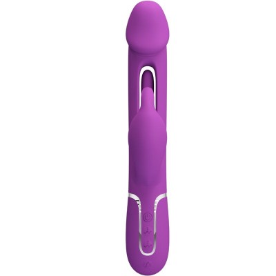 PRETTY LOVE - KAMPAS 3 EM 1 MULTIFUNCIONAL COELHO VIBRADOR ROXO - D-242457 - Dona Pimenta