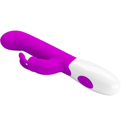 PRETTY LOVE - CENTAUR VIBRATOR RABBIT 30 MODOS DE VIBRAÇÃO ROXO - D-242416 - Dona Pimenta