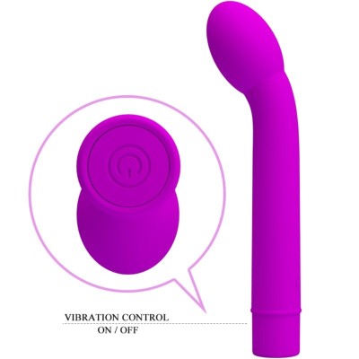 PRETTY LOVE - LOGAN G-SPOT VIBRADOR 10 VIBRAÇÕES ROXO - D-242419 - Dona Pimenta