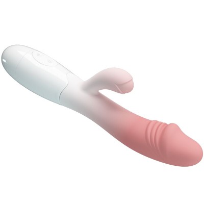 PRETTY LOVE - VIBRADOR SNAPPY RABBIT 30 VIBRAÇÕES ROSA - D-242487 - Dona Pimenta