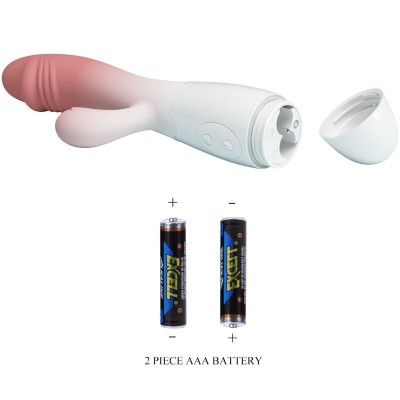 PRETTY LOVE - VIBRADOR SNAPPY RABBIT 30 VIBRAÇÕES ROSA - D-242487 - Dona Pimenta