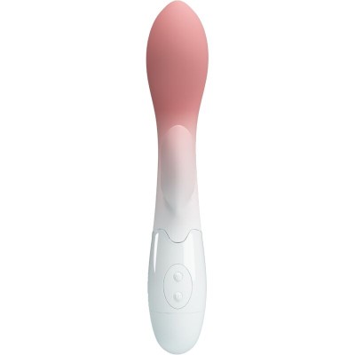 PRETTY LOVE - VIBRADOR BRILHANTE DO PONTO G + ESTIMULADOR DE CLITÓRIS 30 VIBRAÇÕES ROSA - D-242488 - Dona Pimenta