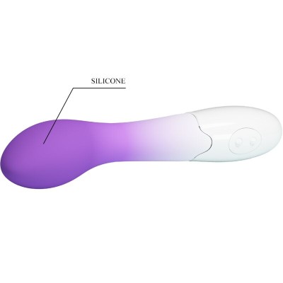 PRETTY LOVE - VIBRADOR BISHOP G-SPOT 30 VIBRAÇÕES ROXO - D-242489 - Dona Pimenta