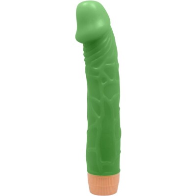 BAILE - BILL VIBRADOR REALISTA 22,5 CM VERDE - D-242507 - Dona Pimenta