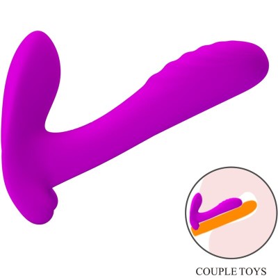 PRETTY LOVE - MASSAGEADOR E VIBRADOR 12 VIBRAÇÕES CONTROLE REMOTO ROXO - D-242427 - Dona Pimenta