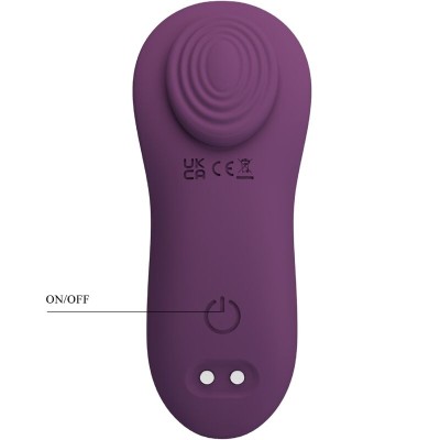 PRETTY LOVE - FRANZ MASSAGER E VIBRADOR APLICATIVO GRATUITO ROXO - D-242441 - Dona Pimenta