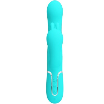 PRETTY LOVE - CAMMY 4 EM 1 MULTIFUNCIONAL TRIPPLE RABBIT VIBRADOR AZUL - D-242458 - Dona Pimenta