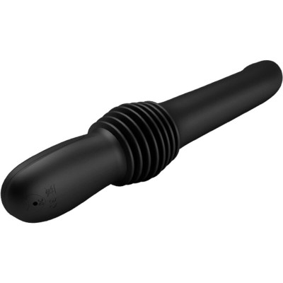 PRETTY LOVE - VIBRADOR PAZUZU 3 MODOS DE IMPULSO PRETO - D-242404 - Dona Pimenta