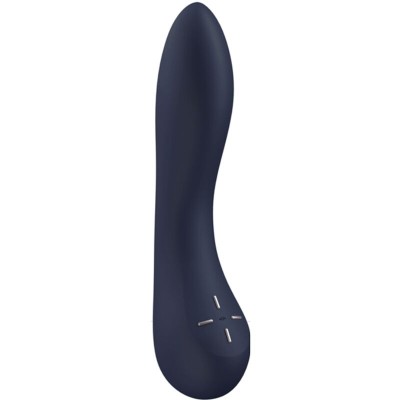 SATISFYER - G-SPOT WAVE 4 12 VIBRAÇÕES PROGRAMA VIBRADOR CINZA ESCURO - D-241754 - Dona Pimenta