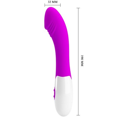 PRETTY LOVE - VIBRADOR ELEMENTAL 30 MODOS DE VIBRAÇÃO ROXO - D-242415 - Dona Pimenta