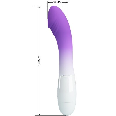 PRETTY LOVE - VIBRADOR ELEMENTAL PONTO G 30 VIBRAÇÕES ROXO - D-242490 - Dona Pimenta