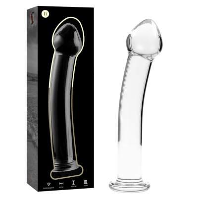 NEBULA SERIES BY IBIZA MODELO 11 DILDO VIDRO BOROSILICADO 16X3 CM