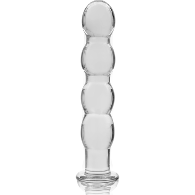 NEBULA SERIES BY IBIZA -MODELO 10 DILDO VIDRO BOROSILICADO 16,5X3,5 CM