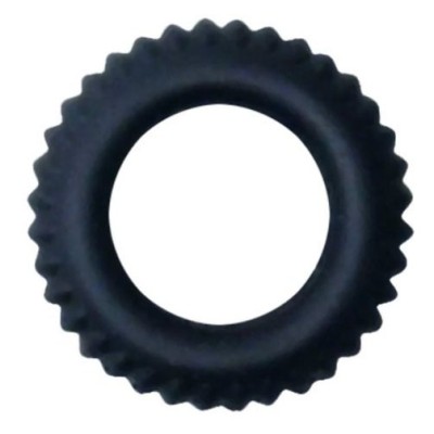 BAILE TITAN COCKRING BLACK 1.9CM - D-208712 - Dona Pimenta