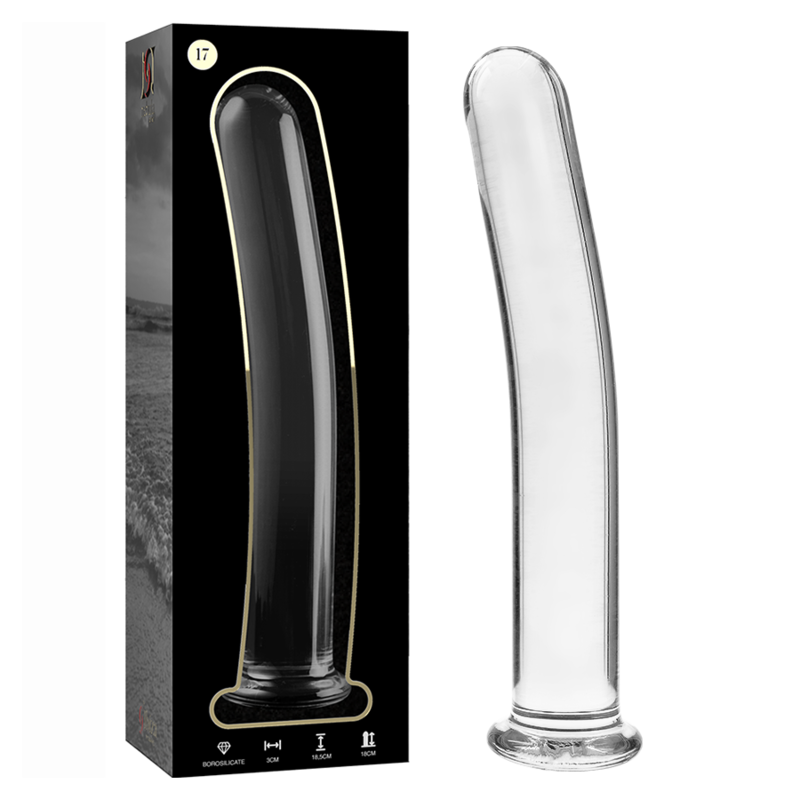 NEBULA SERIES BY IBIZA - MODELO 17 DILDO VIDRO BOROSILICADO 18,5X3 CM