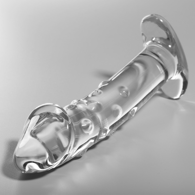 NEBULA SERIES BY IBIZA MODELO 19 DILDO VIDRO BOROSILICADO 18,5X4 CM