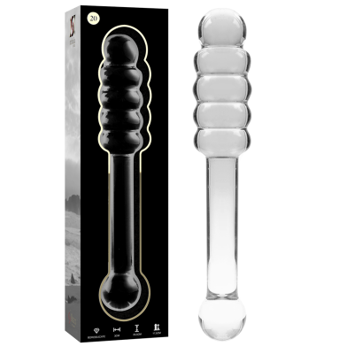 NEBULA SERIES BY IBIZA - MODELO 20 DILDO VIDRO BOROSILICADO 20,5X3 CM