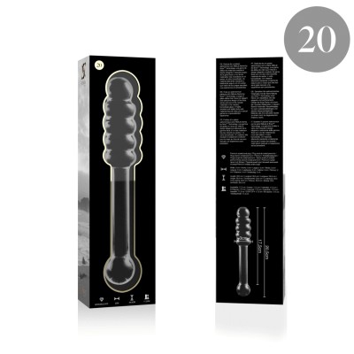 NEBULA SERIES BY IBIZA - MODELO 20 DILDO VIDRO BOROSILICADO 20,5X3 CM