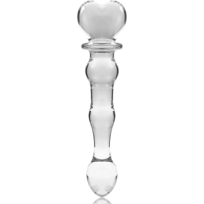 NEBULA SERIES BY IBIZA - MODELO 21 DILDO VIDRO BOROSILICADO 20,5X3,5CM