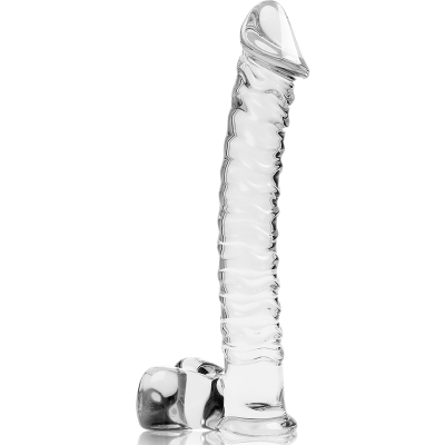 NEBULA SERIES BY IBIZA - MODELO 23 DILDO VIDRO BOROSILICADO 21,5X4 CM