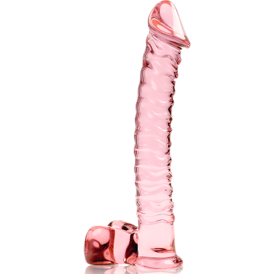 NEBULA SERIES BY IBIZA - MODELO 23 DILDO VIDRO BOROSILICADO 21,5X4 CM