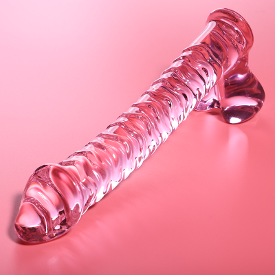 NEBULA SERIES BY IBIZA - MODELO 23 DILDO VIDRO BOROSILICADO 21,5X4 CM