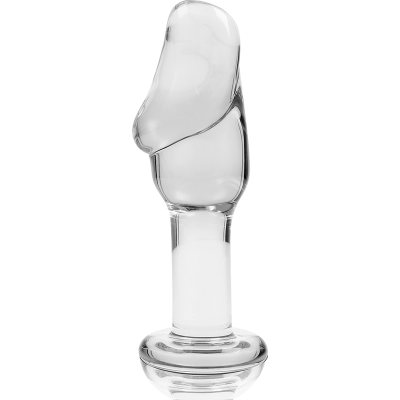 NEBULA SERIES BY IBIZA -MODELO 6 ANAL PLUG VIDRO BOROSILICADO 12,5X4CM