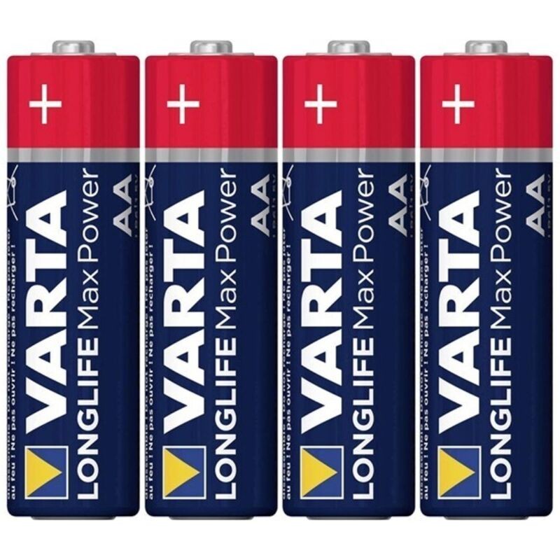 VARTA - PILHA RETRÃTIL AA LR6 ALCALINA MAX POWER*4 - D-242556 - Dona Pimenta