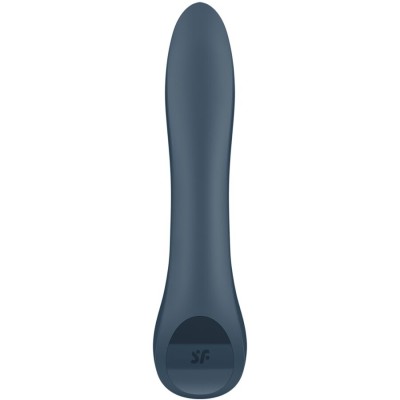 SATISFYER - G-SPOT WAVE 4 12 VIBRAÇÕES PROGRAMA VIBRADOR CINZA ESCURO - D-241754 - Dona Pimenta