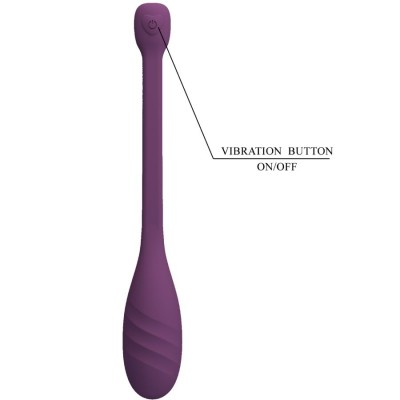 PRETTY LOVE - VIBRADOR CONTROLADO POR APLICATIVO LEVIATHAN ROXO - D-242714 - Dona Pimenta