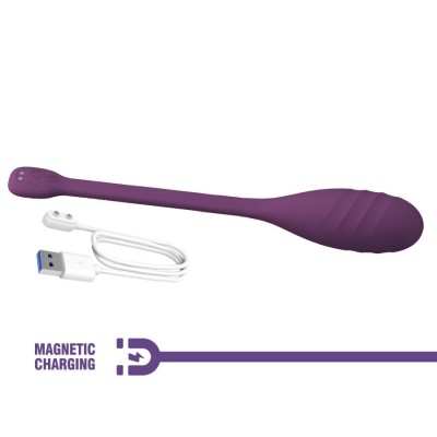 PRETTY LOVE - VIBRADOR CONTROLADO POR APLICATIVO LEVIATHAN ROXO - D-242714 - Dona Pimenta