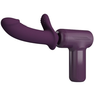 PRETTY LOVE - DJ SCHOLAR MASSAGER 5 CONFIGURAÃÃES ROXO - D-242704 - Dona Pimenta