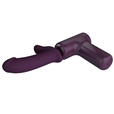 PRETTY LOVE - DJ SCHOLAR MASSAGER 5 CONFIGURAÃÃES ROXO - D-242704 - Dona Pimenta