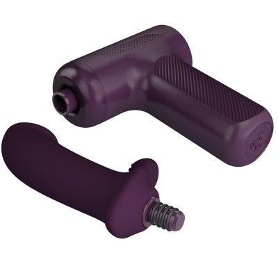 PRETTY LOVE - DJ SCHOLAR MASSAGER 5 CONFIGURAÃÃES ROXO - D-242704 - Dona Pimenta